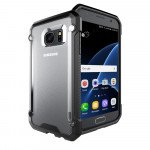 Wholesale Galaxy S7 Clear Defense Hybrid Case (Black)